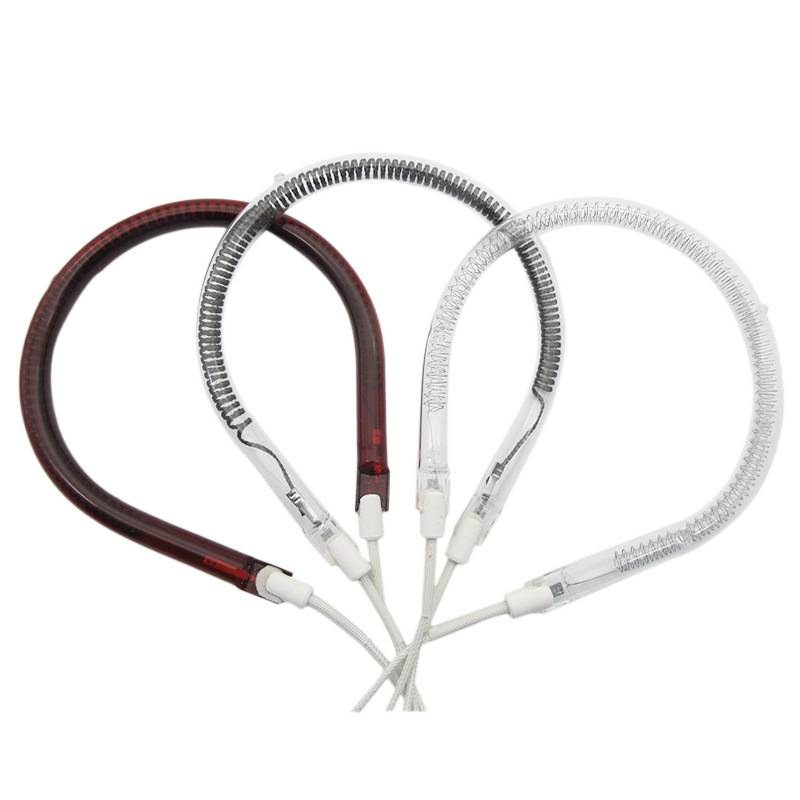 Small Sun Heating Tube Heater Heating Lamp Pear-Shaped Halogen Carbon Fiber Electric Heating Fan Accessories