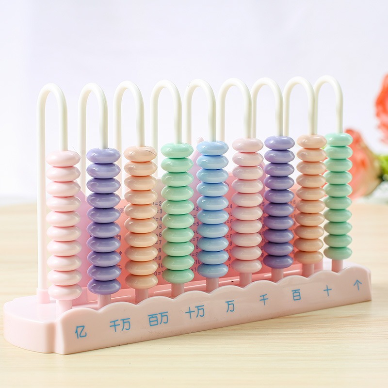Counter abacus for primary school students in the second grade children's abacus addition and subtraction arithmetic enlightenment stationery teaching aids wholesale