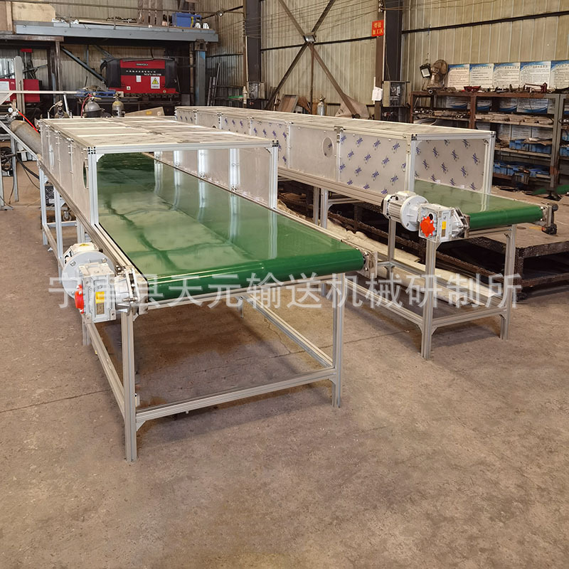 Customized Telescopic Belt Conveyor Large Furniture Factory Sofa Assembly Belt Conveyor Thickeneded Pvc Belt