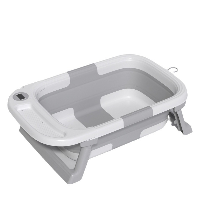 Children's 70% off Stackable Bathtub Baby Folding Bath Tub Infant Home Use Kids Extra Large Sit-In Bathtub Non-Slip