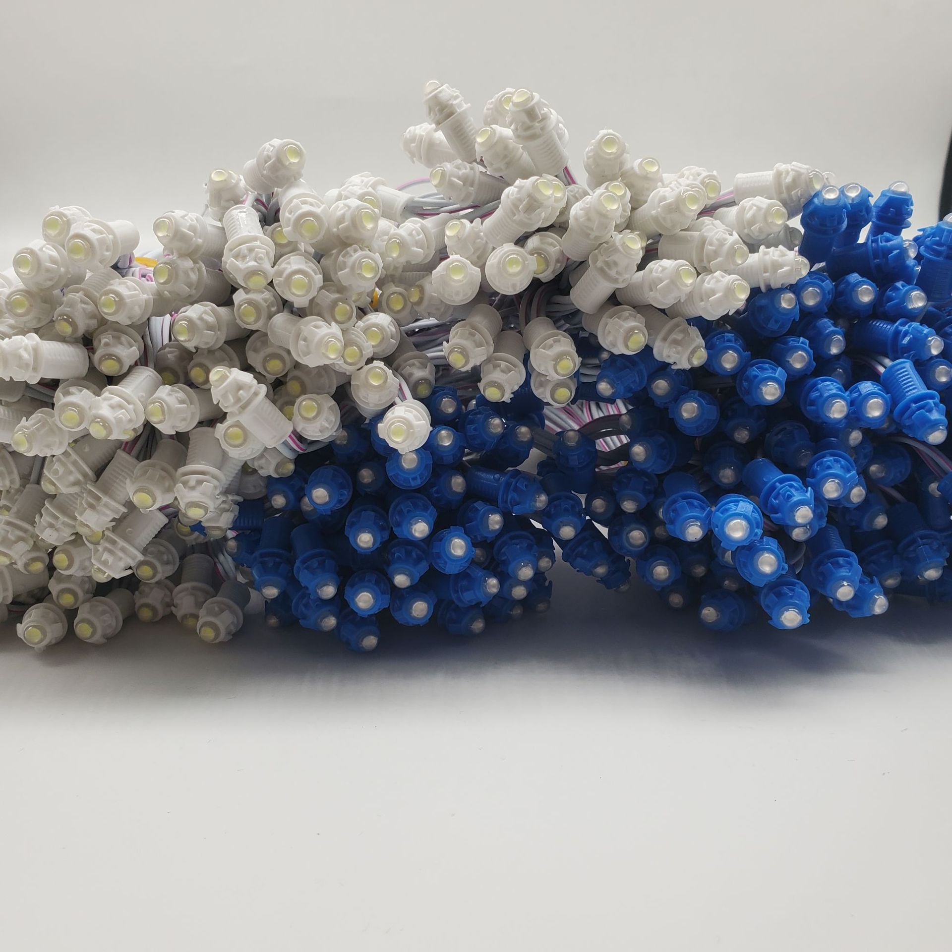 Factory Direct Sales 9mm Led Light String 12V Solar Luminous Character Sign Decoration Christmas Tree Cross-Border Led Light String