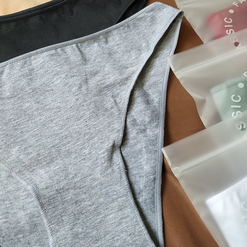 Factory Wholesale Underwear Women's Low-Waist Foreign Trade Hot Style Half-Covering Sexy Simple Underwear Summer Women's Thin Free Shipping