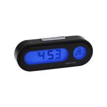Car electronic clock timetable car multifunctional electronic clock luminous car center console K02 thermometer