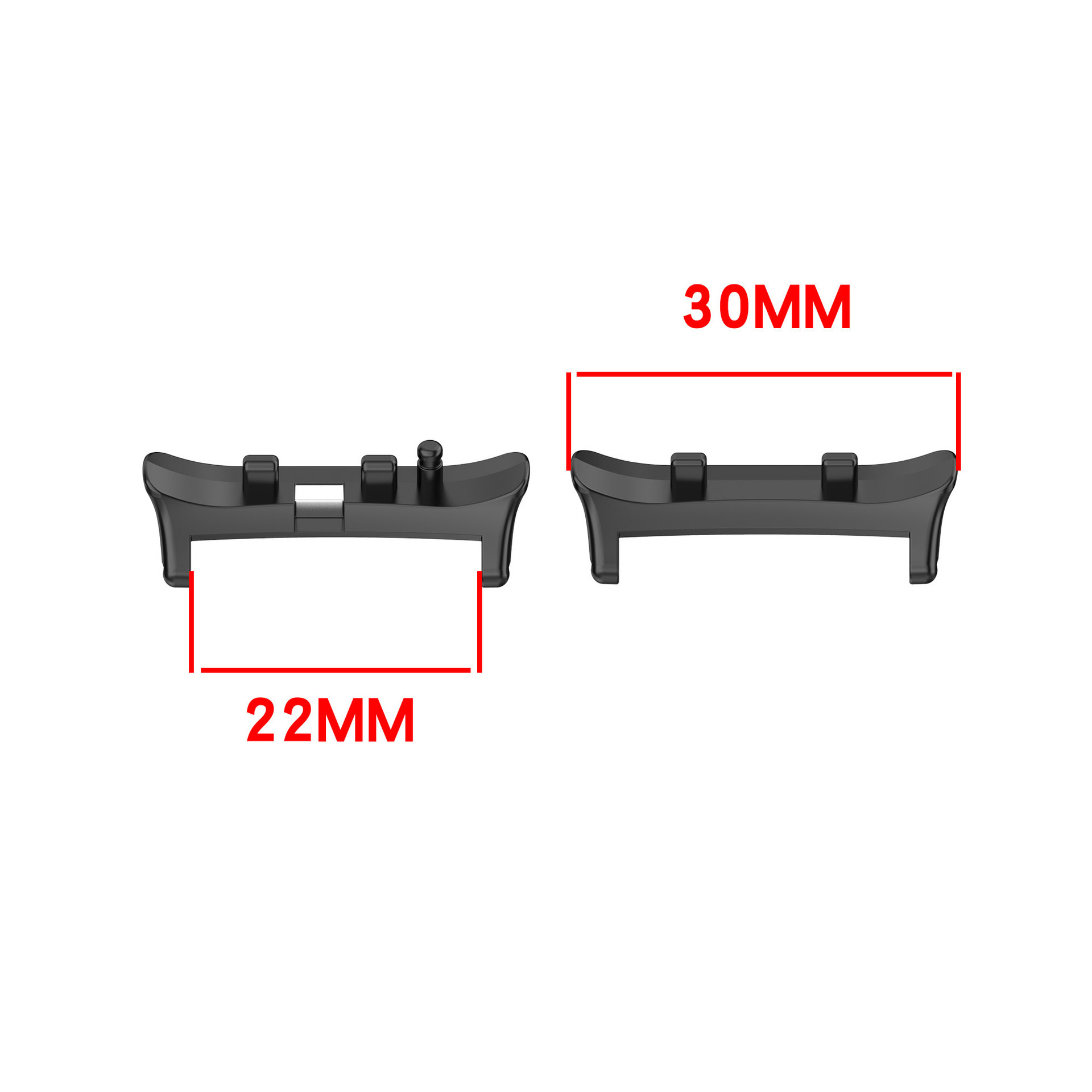 Suitable for Huawei Watch D2 Connector Huawei Watchd2 Metal Head Inner Diameter 22mm Strap Connector