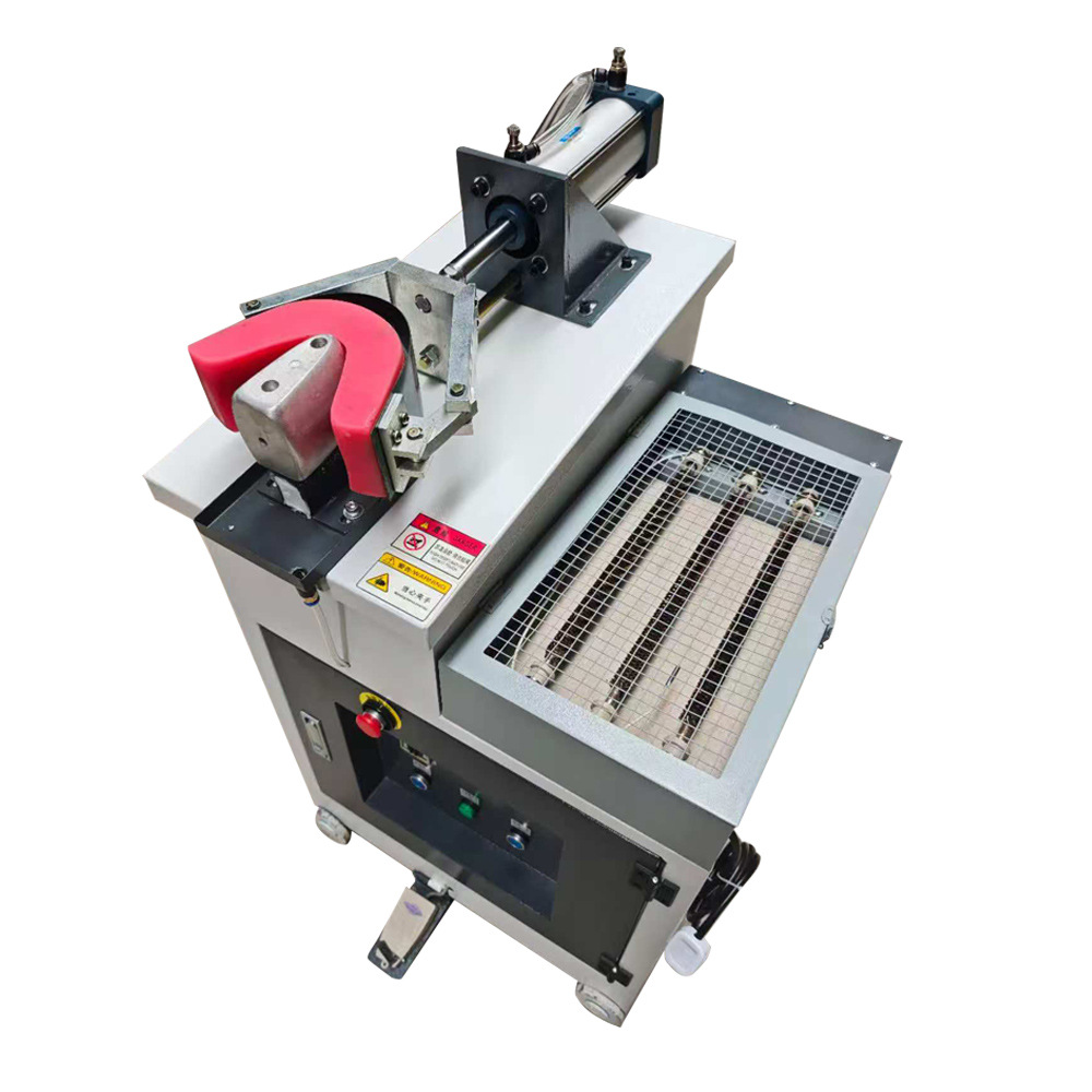 Heel Hot and Cold Shaping Machine Single Cold Single Hot Shoe Machine Equipment Hot Melt Glue Heating Shaping Machine Single Head Heel Shaping Machine