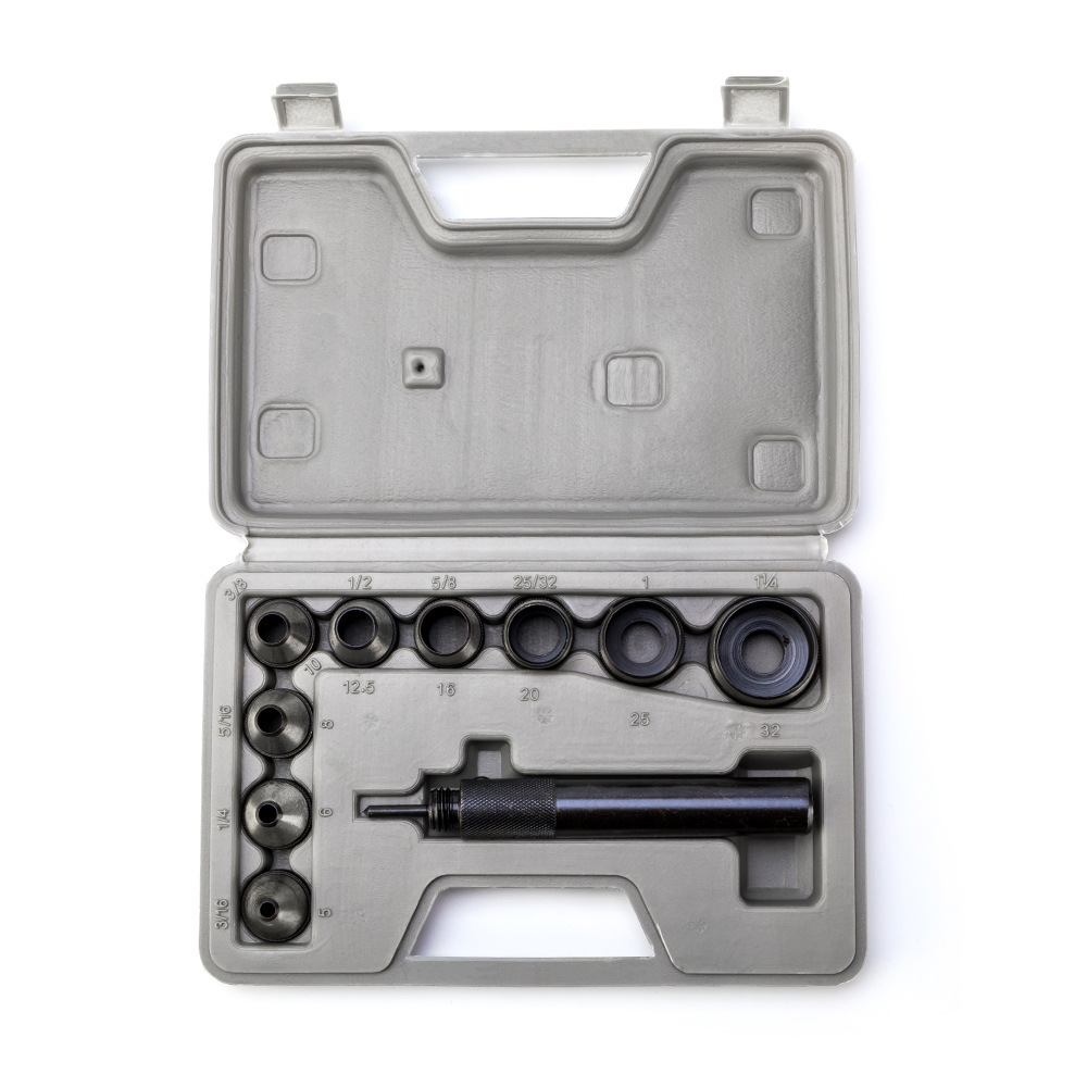 Supply 9-Piece Set of Replaceable Belt Punches DIY Leather Punch Tool Leather Punch Punch Wholesale