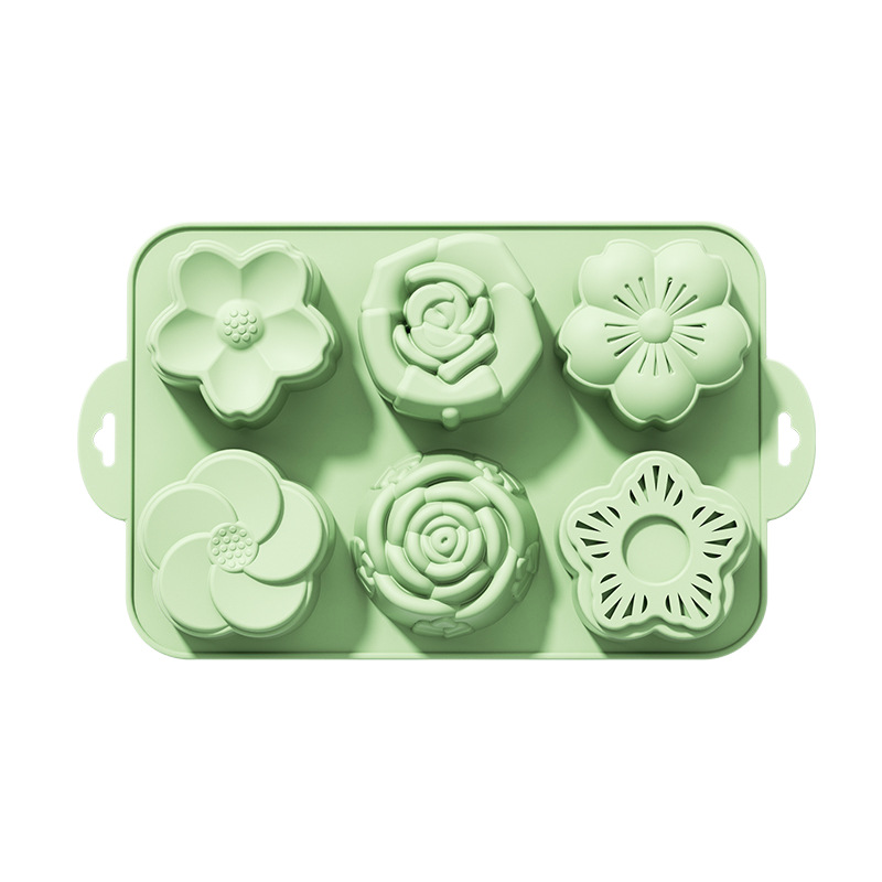 New Love Bow Valentine's Day Baking Chocolate Silicone Mold Food Grade Easy Release Mousse Mold