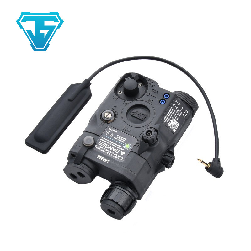 Overseas version PEQ15 appearance UHP red laser/IR/LED strong light tactical flashlight burst PEQ tactical battery box