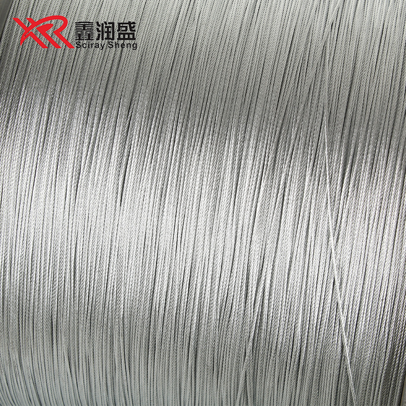 1.2mm Greenhouse Kiwi Special Plastic Coated Galvanized Steel Wire Rope 7*7 Galvanized Steel Wire Rope Processing