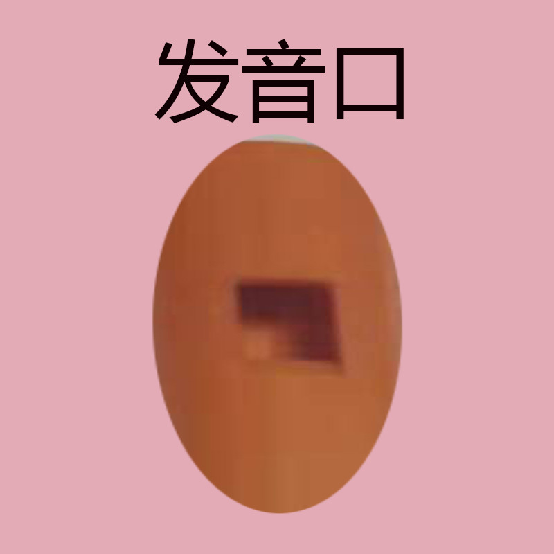 Abs Plastic Baby First Birthday Gift Special Flute Chinese-Style Children's Musical Instrument for Drawing Lots