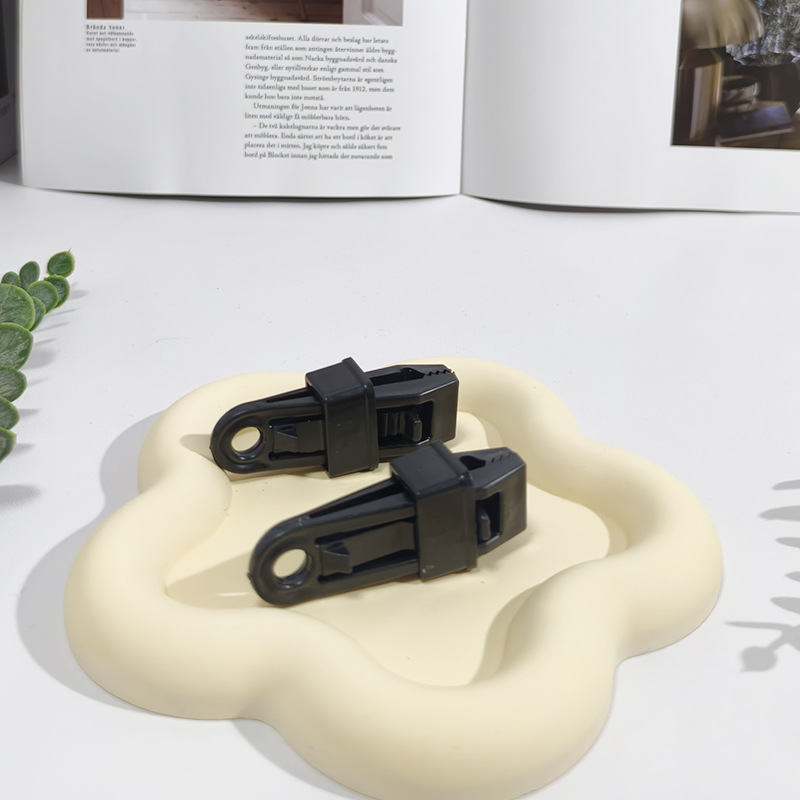 Tent Additional Pull Point Fixing Clip, Outdoor Camping Canopy Hook, Large Tent Clip, Windproof with Barb Clip