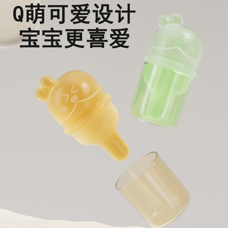 Nipple Type Medicine Feeder Press Type Baby Dropper Type Water Feeding Children's Straw Medicine Drinking Water Artifact