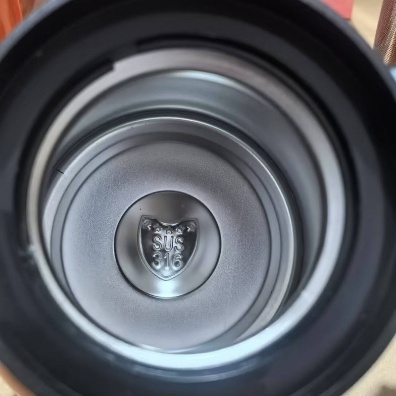 Longzi Flavor Orange Heart Ruyi Cup and Pot Set Thermos Pot Thermos Cup Vacuum Water Cup Set Stuffy Teapot Travel Set