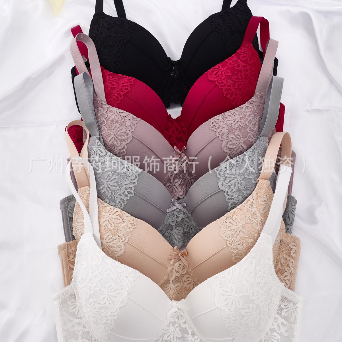 Кросс-бодерный стальной бюстгальтер с французским кружевом, собранный, регулируемый, OZON, экспортное нижнее белье