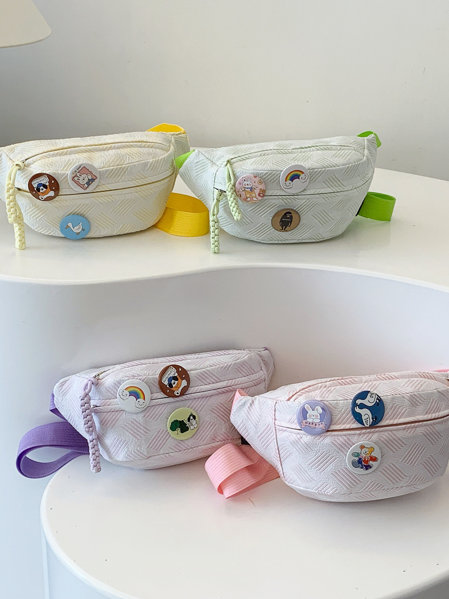 Simple Casual Ins Style Bag Women's Fresh Style Mori Style Crossbody Bag Sports Chest Bag Niche Student Fashion Waist Bag