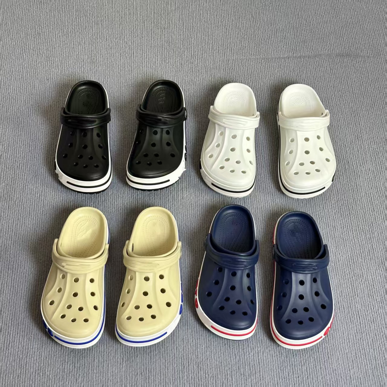 Eva Croc Shoes Men's and Women's Couple Slippers Non-Slip Outdoor Beach Casual Shoes Home Easiest for Match Sandals and Slippers