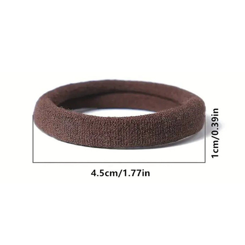 4.5CM hair band hair band hair band rope high elastic durable rubber band hair band ladies hair rope wholesale