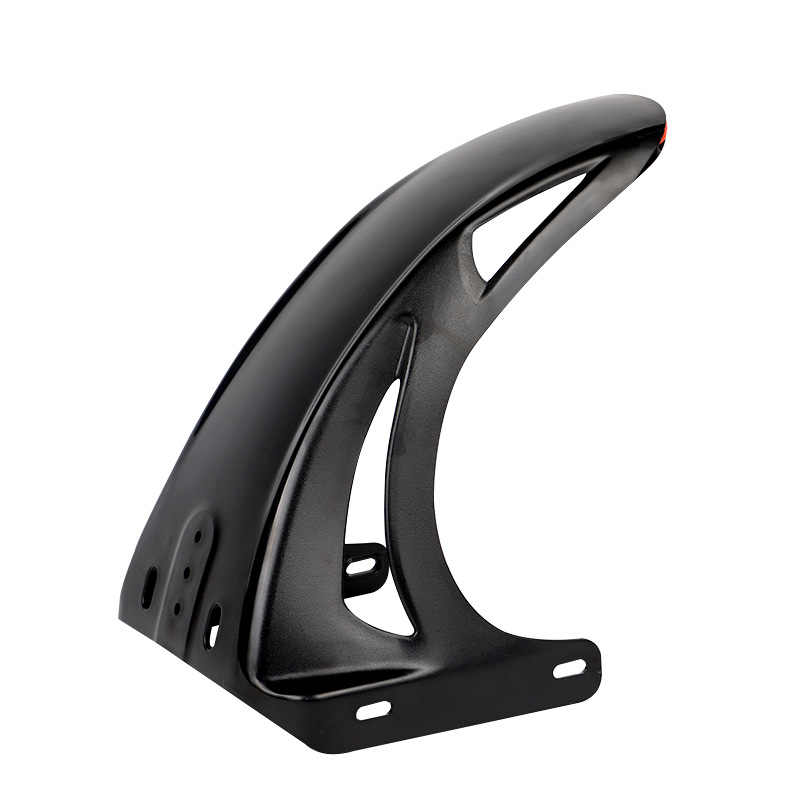 Suitable for Mavericks uqi No.9 Electric Vehicle Mechanic Rear Fender 7075 Flat Fork Modification with Light Front Back