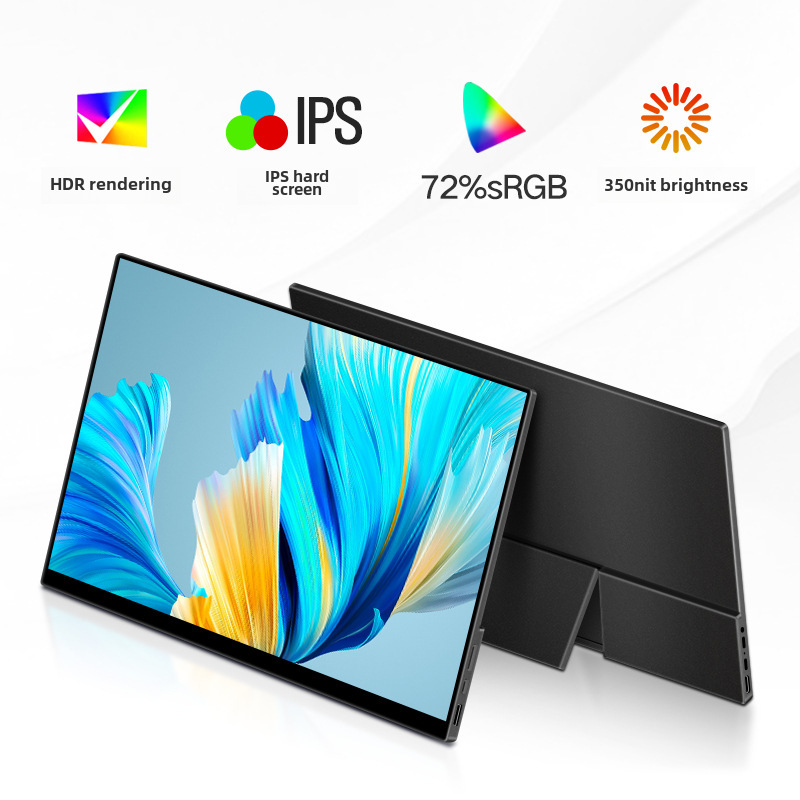Cross-Border Export 10/ 18.5inch Portable Monitor Computer Game E-Sports Mobile Phone Switch/Ps5 Expansion Screen