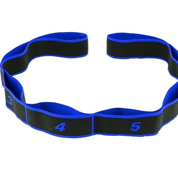 Spot Yoga Stretching Belt Digital Segmented Dance Shaping Body Elastic Rope Posture Training Auxiliary Resistance Stretching