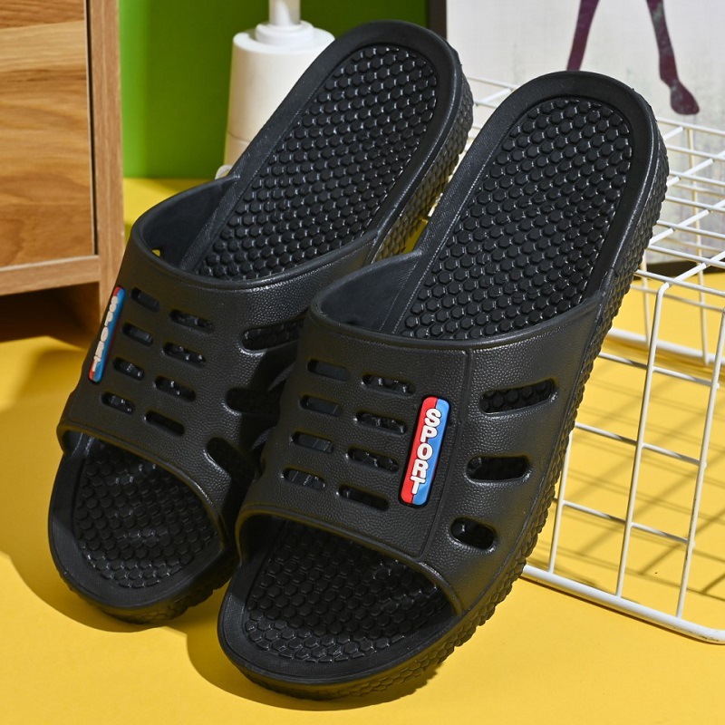 Factory wholesale men's sandals and slippers Hotel Hotel hostel foot City non-slip shoes men's household indoor stall