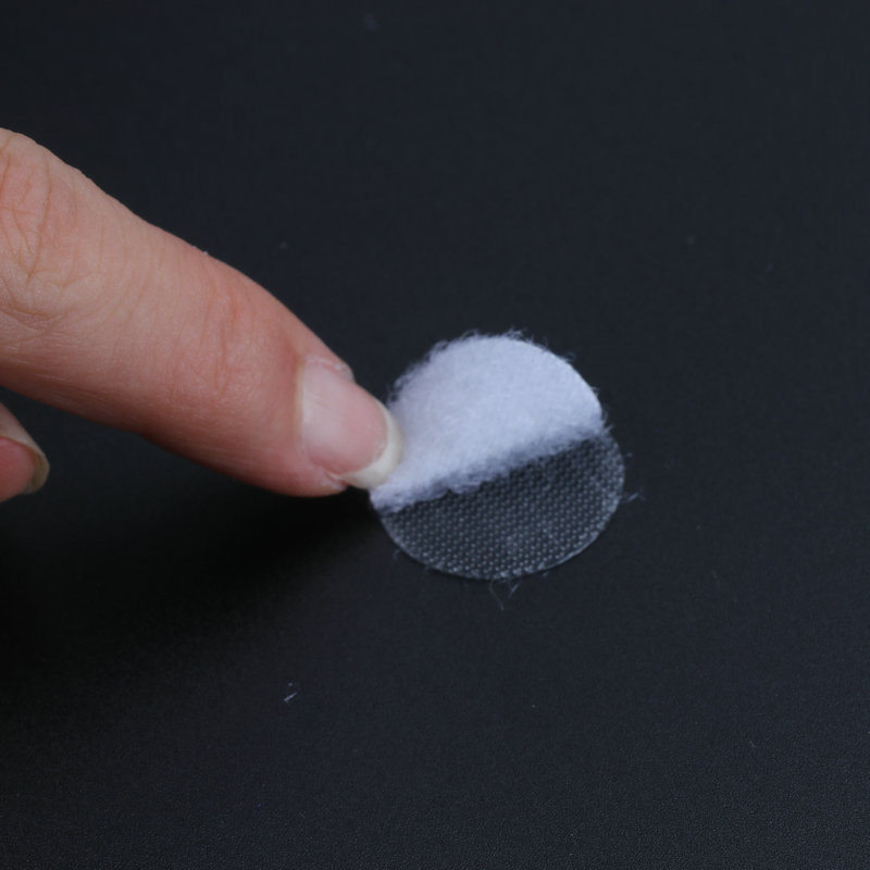 Kindergarten Handmade Snap Button Small Dot Sticker Folder Round Adhesive Velcro Double-Sided Strong Adhesive Buckle Ready for Sale