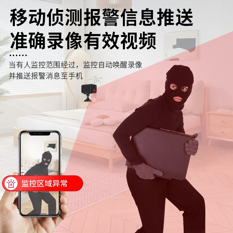 Car Camera 4 Million Low Power Consumption Remote Wifi Camera Battery Wireless Punch-Free 4g Portable Cross-Border