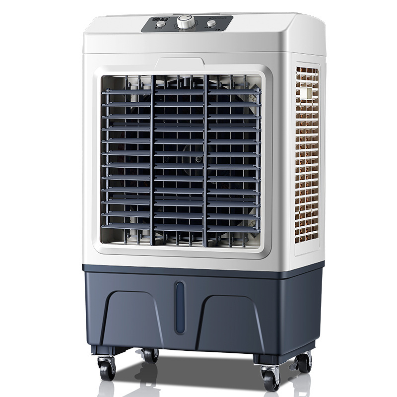 Chrysanthemum Industrial Air Cooler Large Air Conditioning Fan Refrigeration Strong Air Mobile Cooling Fan Breeding Factory Workshop Water Air Conditioner