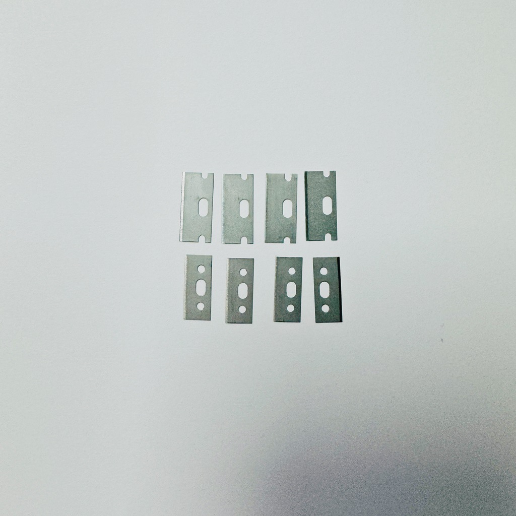 Stainless Steel Nose Hair Knife Blade Eyebrow Trimming Knife Blade