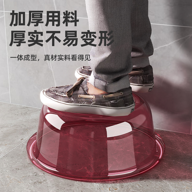 Factory Outlet Washbasin Plastic Basin Thickened Extra Large Household Vegetable Washing Foot Washing Washbasin Advertising Gift Basin Printing logo