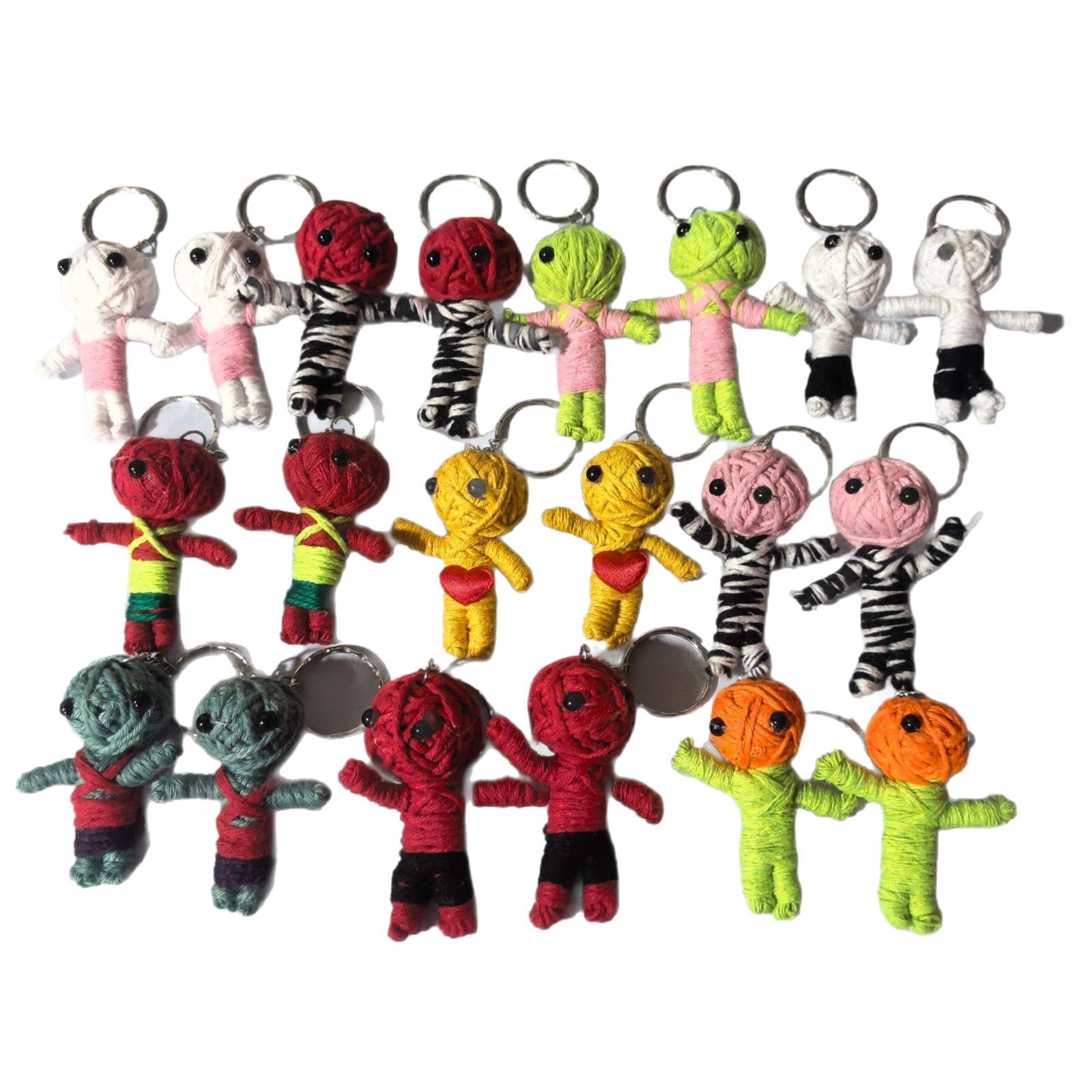 Halloween Voodoo Doll Hand Woven Cotton Voodoo Mummy Doll