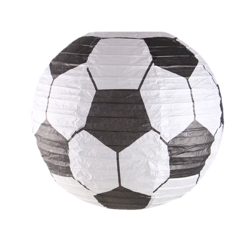 Basketball football paper lantern sports festival props decoration sports mall scene layout rugby
