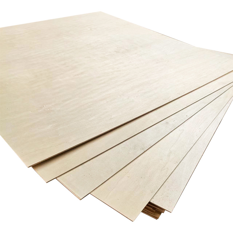 Poplar Plywood 3mm Engraving and Cutting Manufacturer Wholesale Three-Layer Plywood Laser Puzzle Plywood Industrial Products
