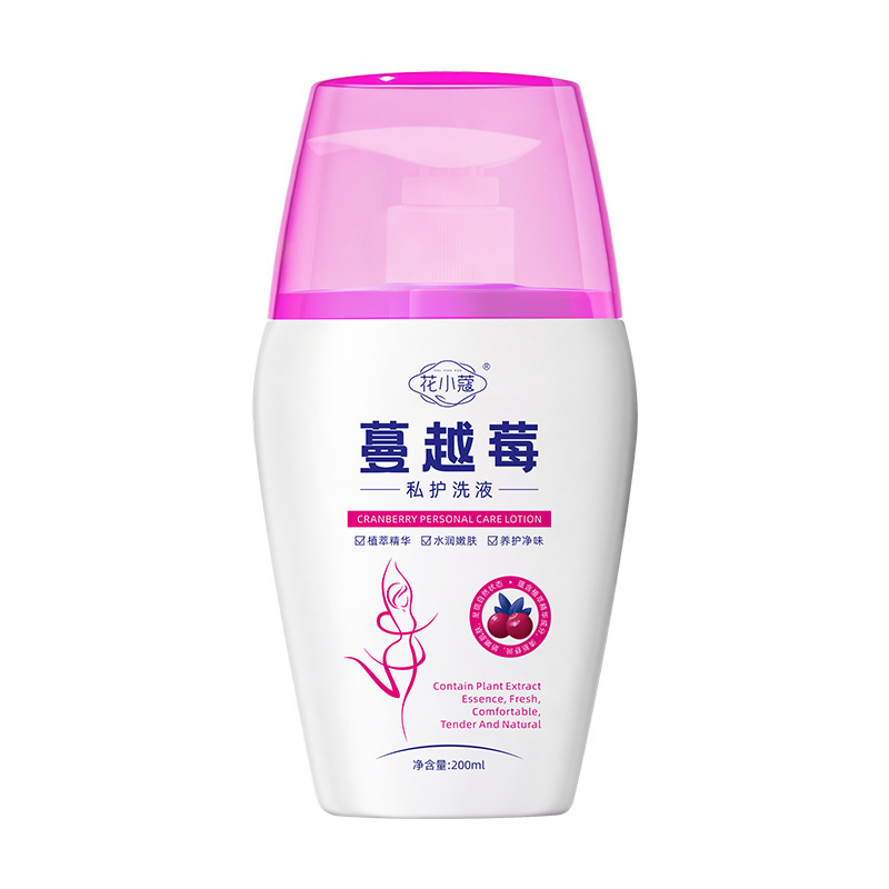 Cranberry Personal Care Lotion, Moisturizing and Rejuvenating, Refreshing and Gentle Cleansing Lotion for Women's Private Parts, Manufacturer's Delivery