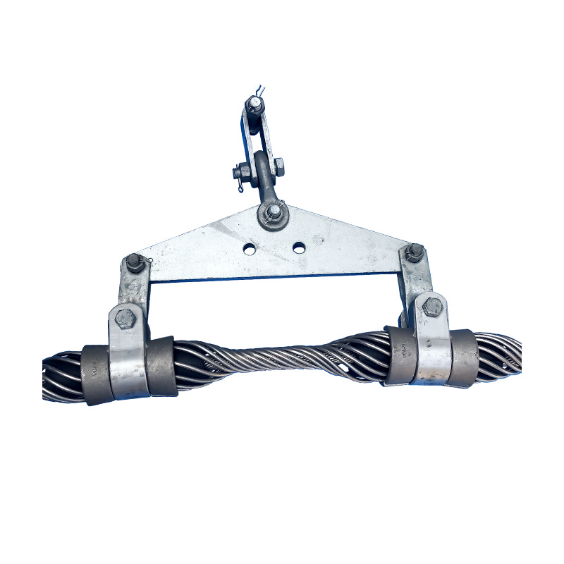 Suspension Clamp Supply Opgw Cable Optical Fiber Aluminum-Clad Steel Suspension Components Factory Direct Sales Suitable for Engineering 00 Series