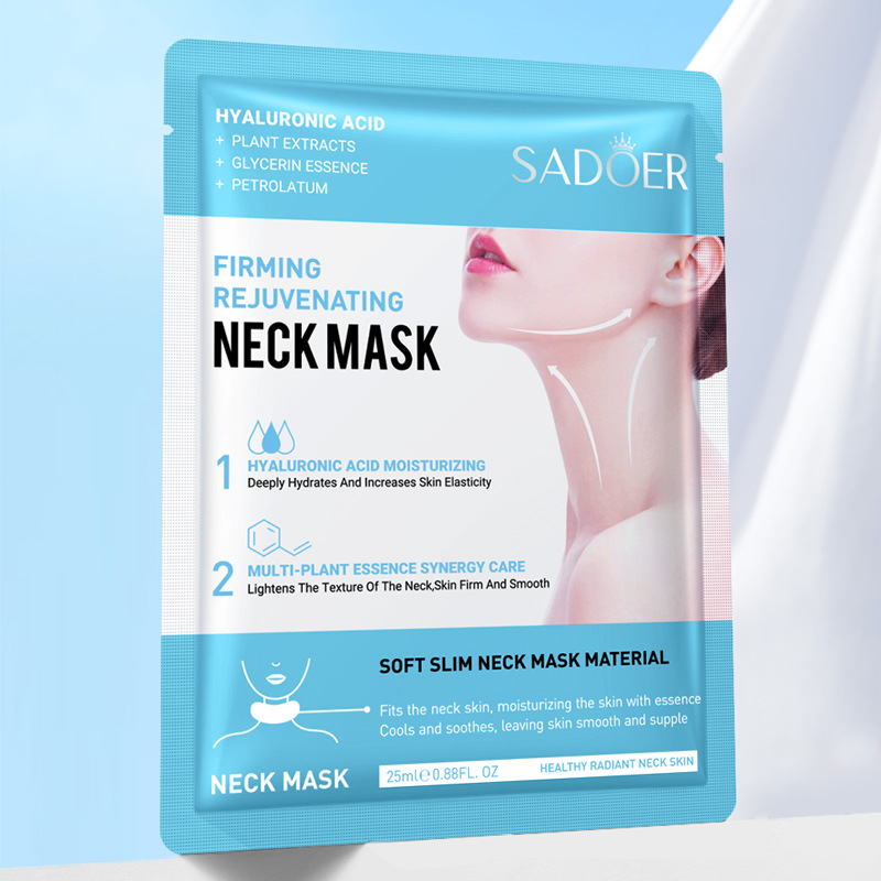 Cross-Border Hydrating Neck Mask 25g, Moisturizing and Reducing Neck Wrinkles, Swan Neck Neck Care, Foreign Trade Skin Care Products Wholesale