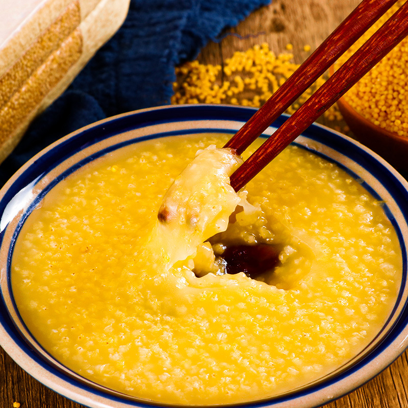 Yellow Millet 500g Vacuum Packed Whole Grains Millet Porridge Coarse Grains 0.5kg Wholesale Manufacturers Oem Processing and Customization