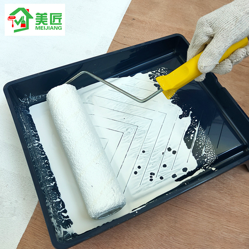 Factory wholesale 4/7/9 inch paint pan paint container paint brush tool various specifications plastic tray custom color