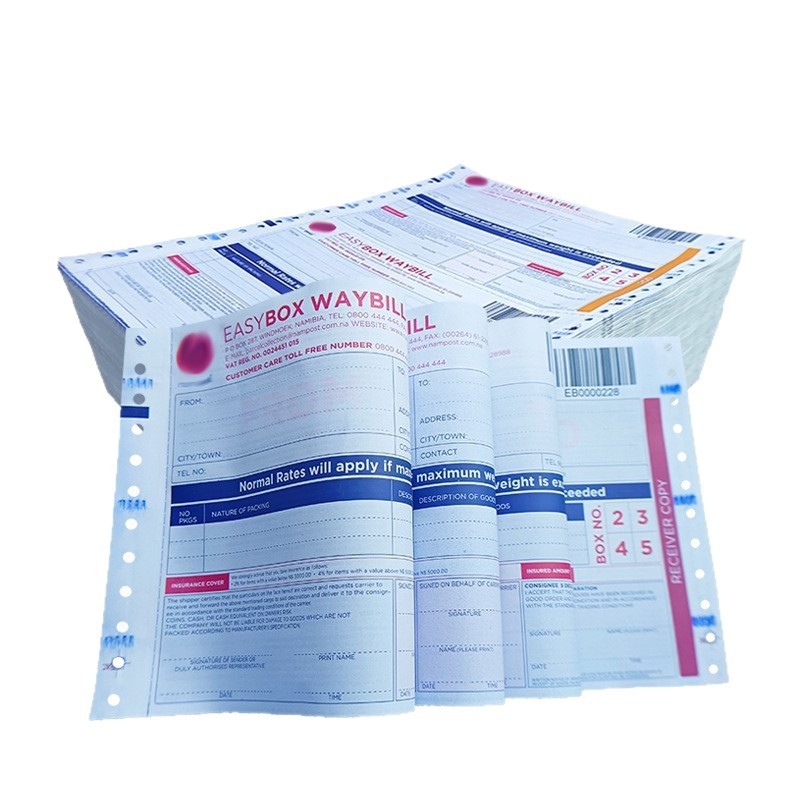 Customized Logistics Checked Orders, Foreign Express Orders, Variable Barcode Multi-Link Viscose Logistics Express Orders Printing