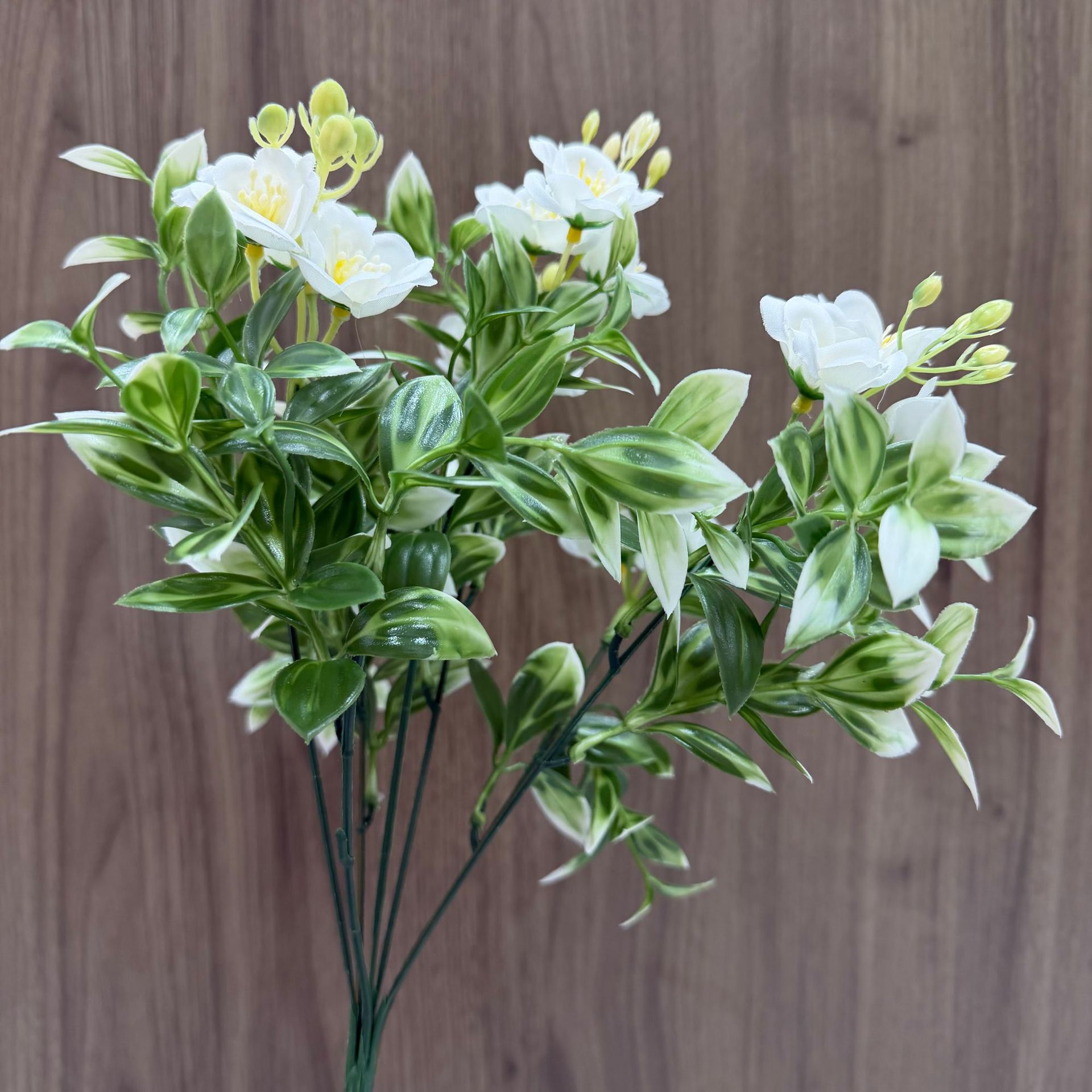 New Single Fake Flower Bouquet Ornaments Plastic Flower Small Bunch Fabric Decoration Flower Arrangement Dried Flower Silk Flower