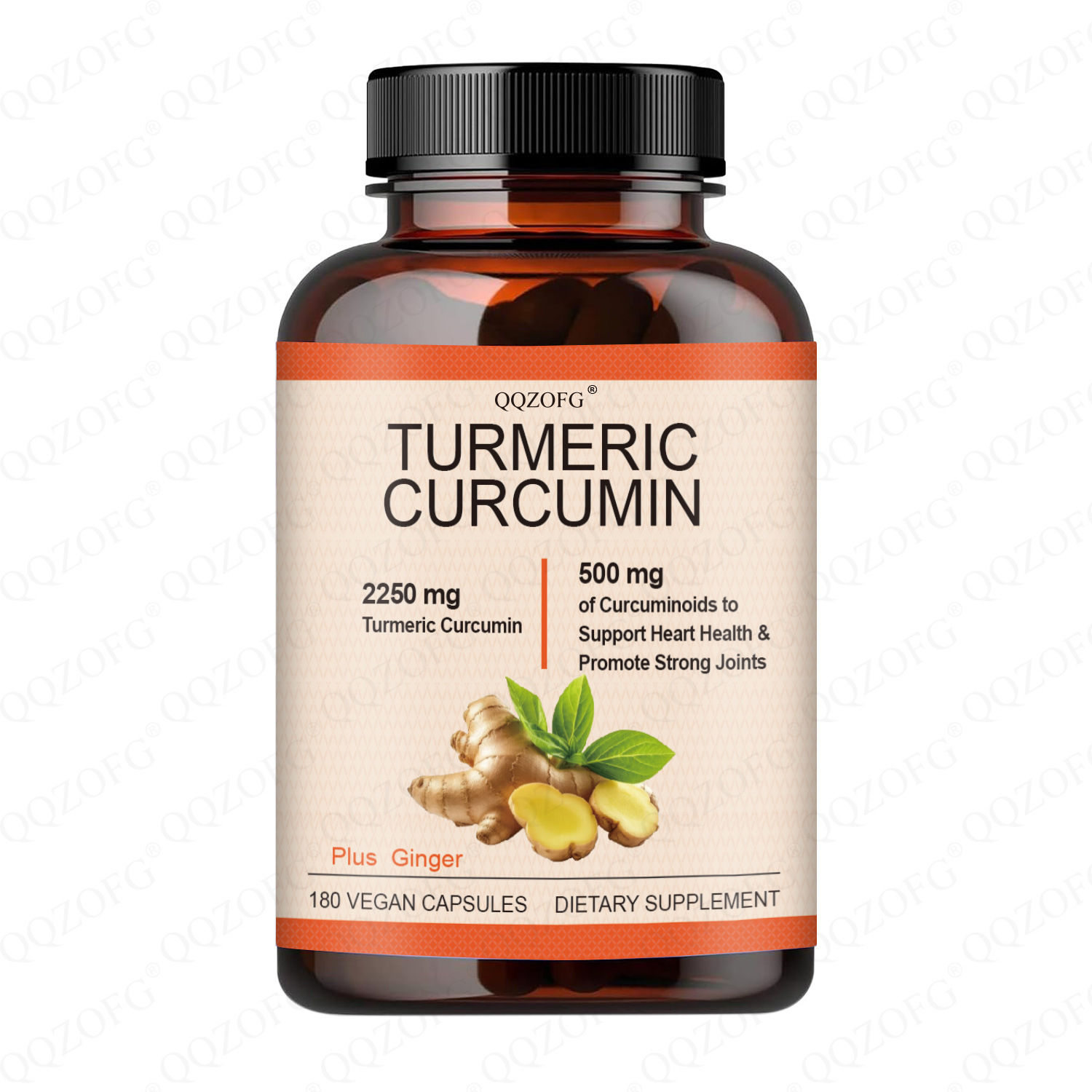 [Source Factory] Spot Cross-Border Popular Curcumin Capsules Curcumin Capsules Oem Processing