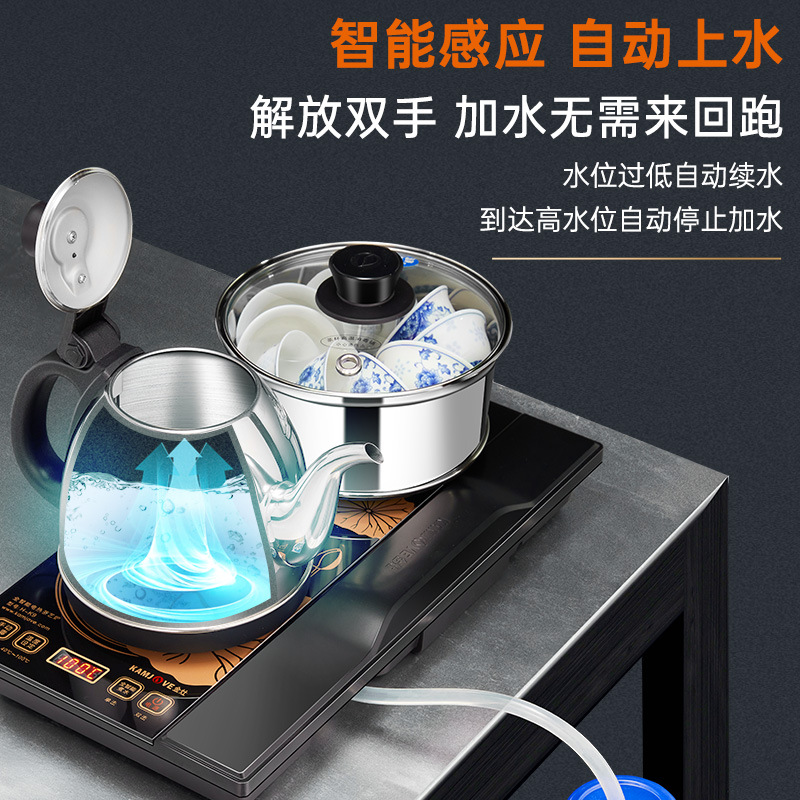 Jinzao K9 Fully Automatic Water Supply Electric Water Kettle Special Tea Table Water Kettle Integrated Electromagnetic Water Kettle Tea Set