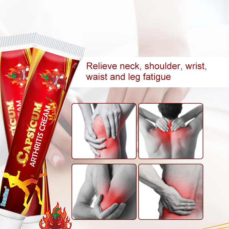 Sumifun Amazon Aliexpress Cross-Border Chili Slippery Cream Joint Neck, Shoulder, Waist and Leg Care Cream K10027