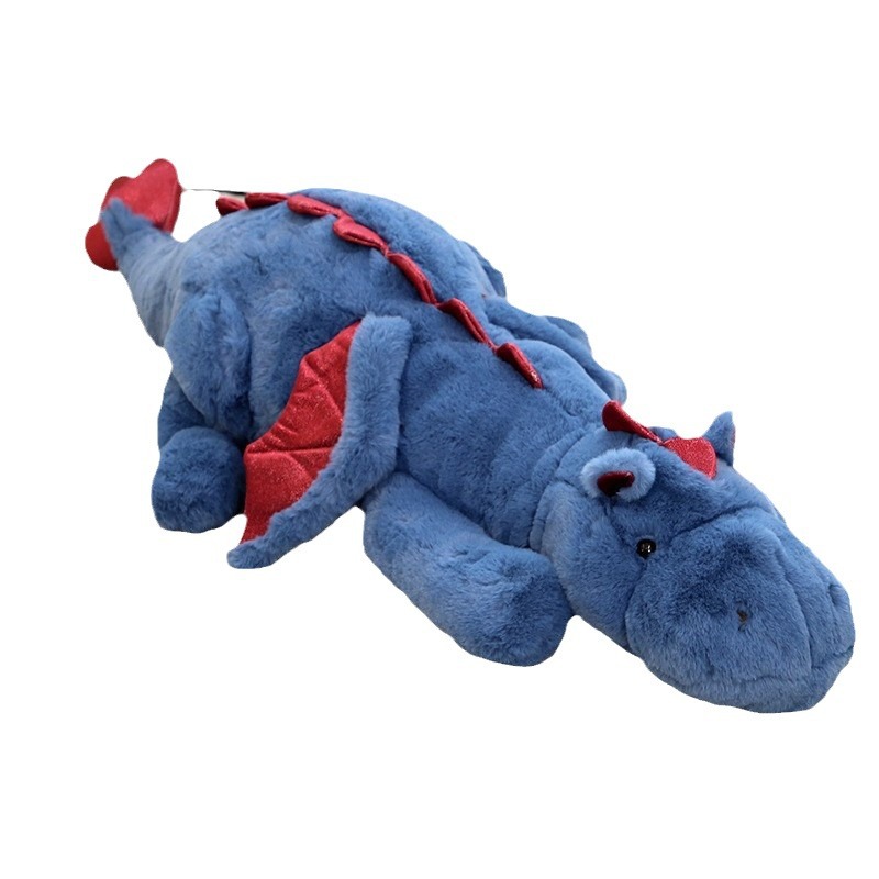 Little Flying Dragon Plush Toy Sleeping Pillow Large Dinosaur Doll Stuffed Toy for Girls Bed Sleeping Leg-Hugging Dinosaur Pillow