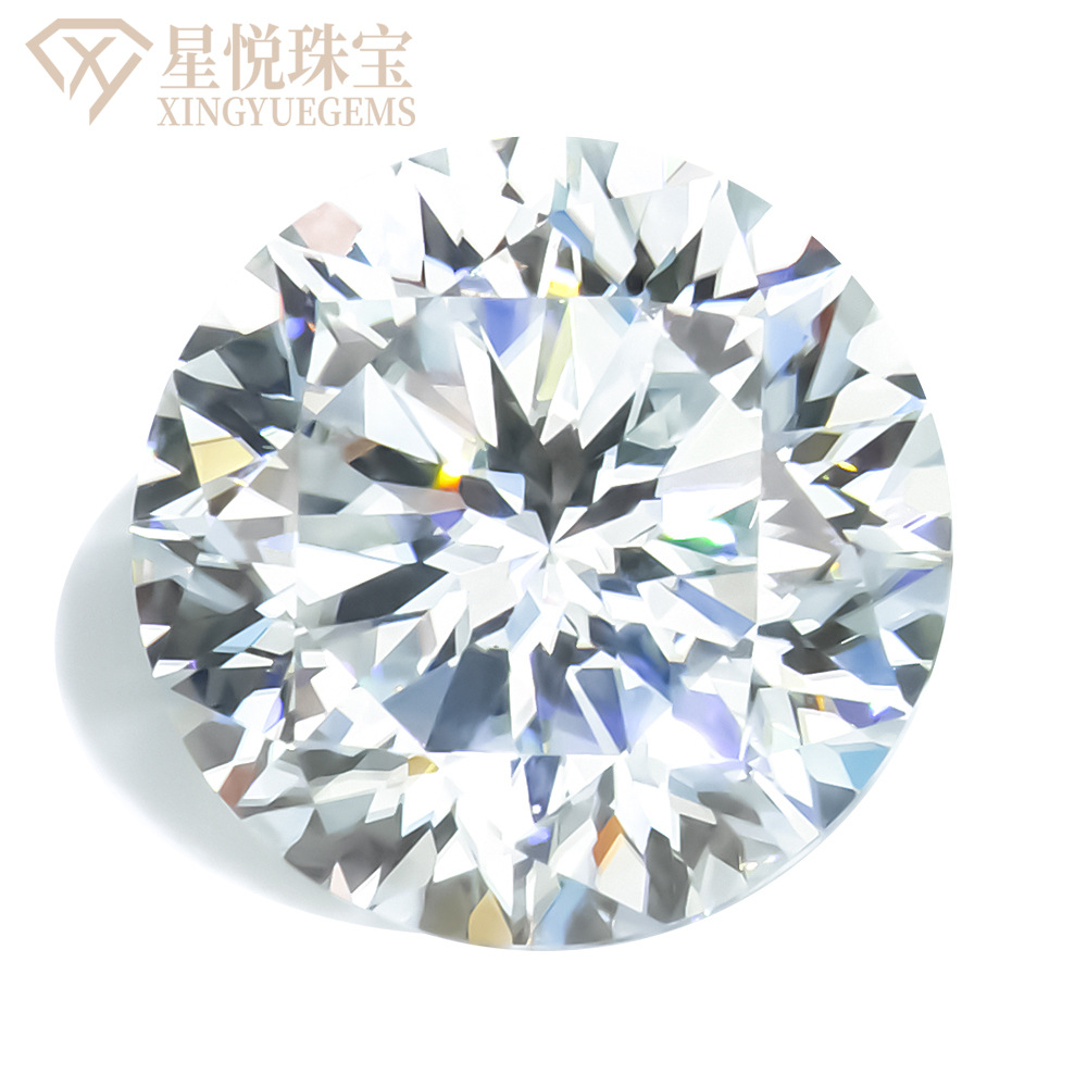 1 Carat Moissanite Jewelry with Main Stone Fancy Cut Def Color Vvs Bare Stone [Sold Cross-Border Sale]