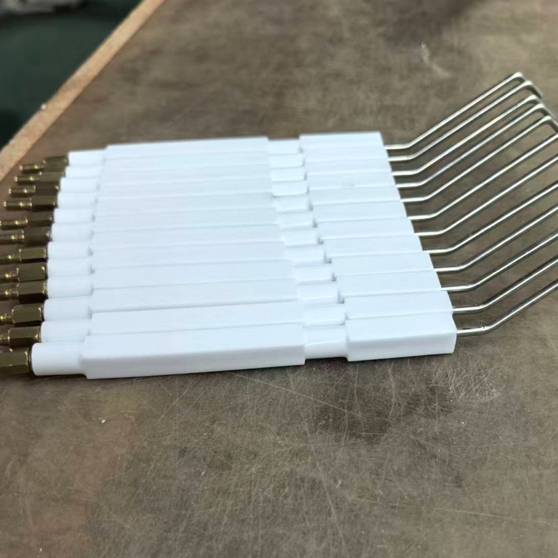 Burner Ignition Electrode White Ceramic Ignition Electrode Burner Accessories Manufacturer Ready Stock