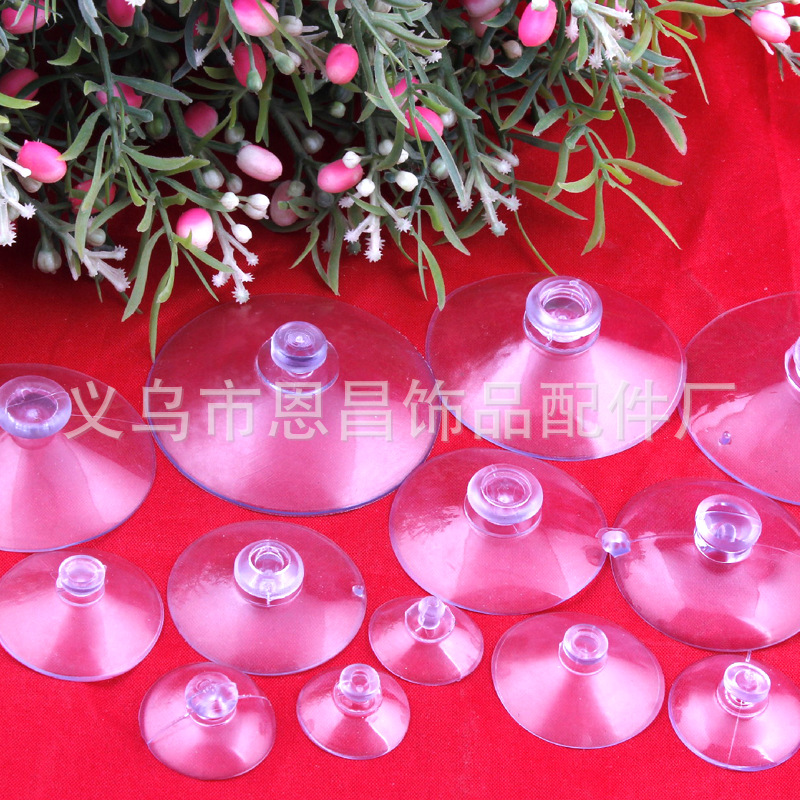 Прямые поставки прозрачной перфорированной присоски, ПВХ, стеклянная, грибовидная головка 2см - 8см