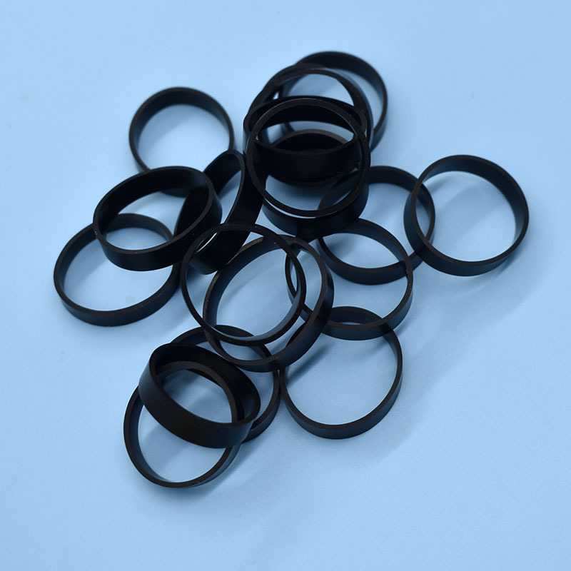 Data line silicone cable rubber ring black and white 5MM wide silicone beam coil silicone rubber band free sample full postage