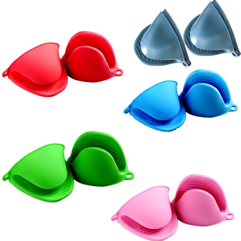 50г Утолщенные перчатки от ожогов Силиконовые кухонные щипцы для микроволновки Термостойкие перчатки для выпечки