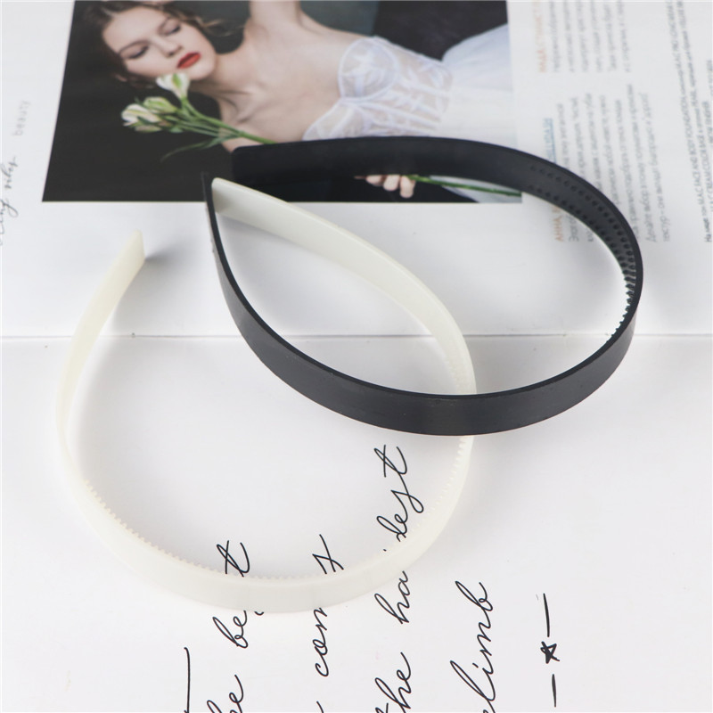 Ободок с двойным рядом зубцов 1.5см, пластиковый ободок, ручная работа, аксессуары для волос